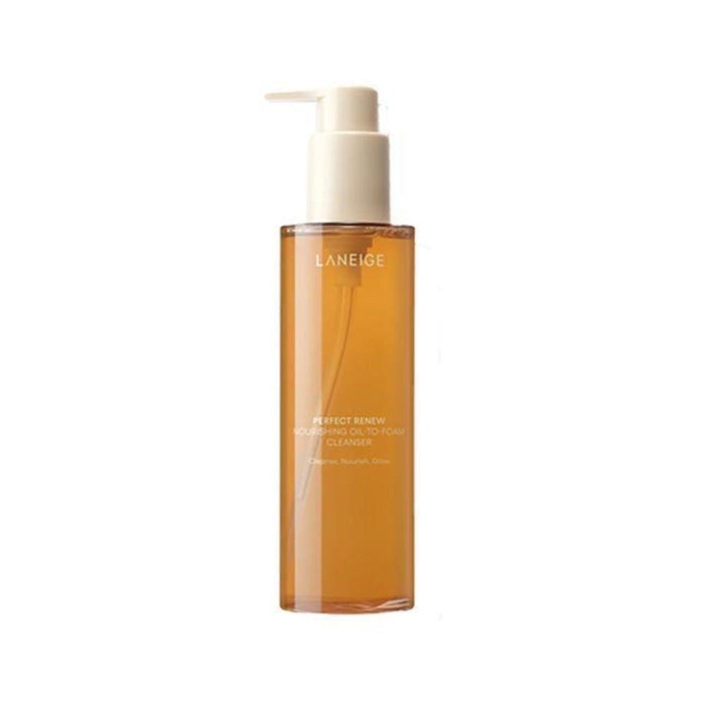 LANEIGE Perfect Renew Nourishing Oil-to-Foam Cleanser 200ml – Deep Cleansing & Moisturizing