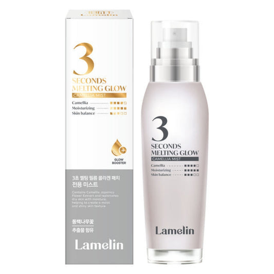 LAMELIN 3 Seconds Melting Glow Camellia Mist 150ml – Hydrating Glow Mist, Soothing & Elasticity Care