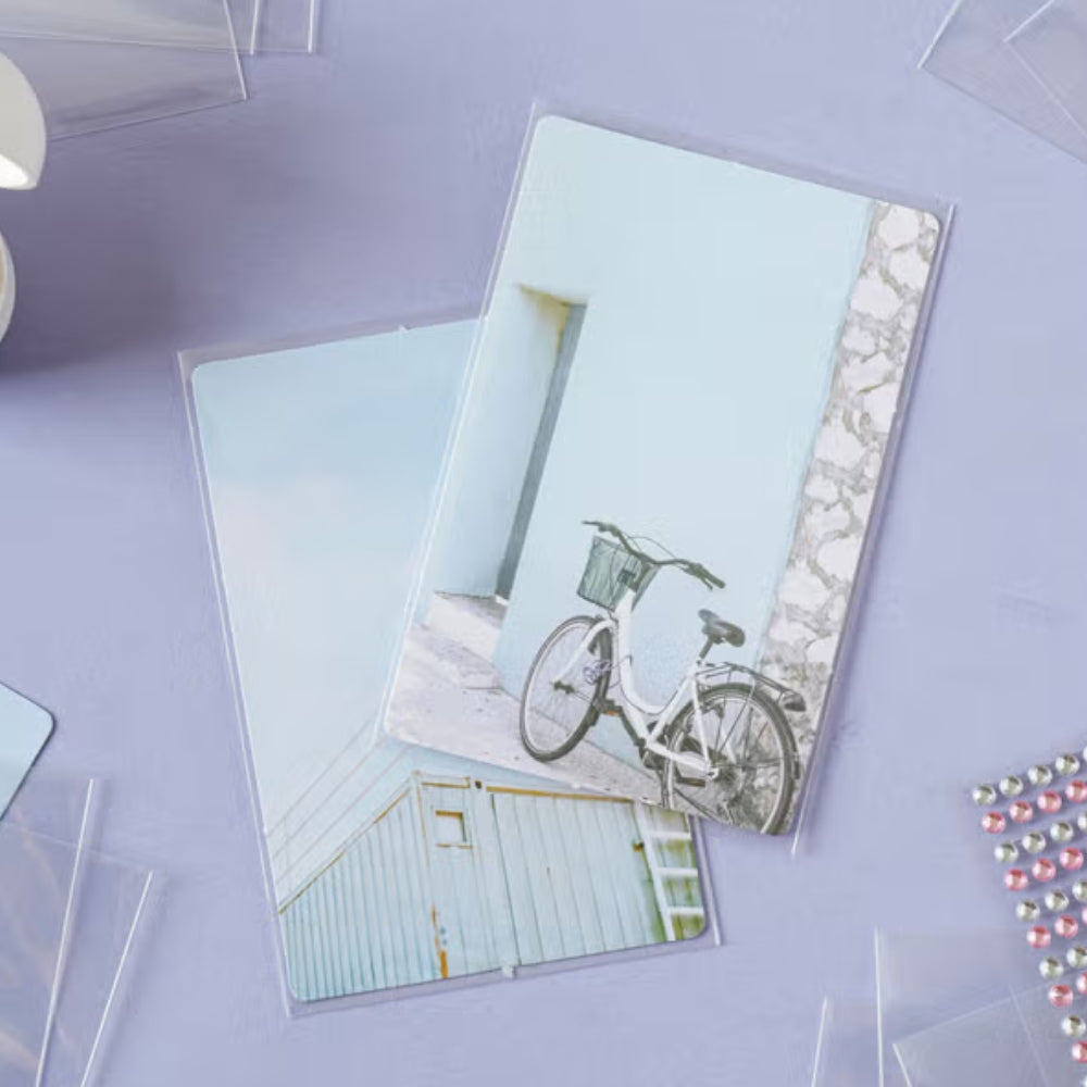 Thick Clear Mini Photocard Sleeves 30pcs – High Transparency Polco Sleeve