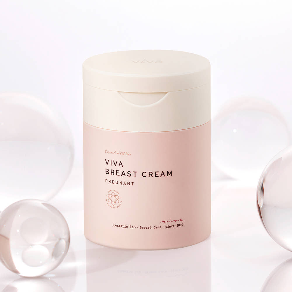 VIVA Breast Cream for Pregnant – Vegan Hypoallergenic Breast Care Cream 100ml