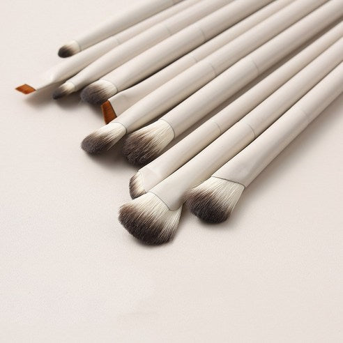 Mior Eye Makeup Brush 11-Piece Set with Pouch