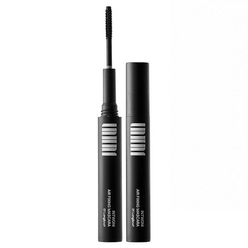 INTUNI New Slim Brush Air Fixing Mascara – Long Lash & Curl, Black