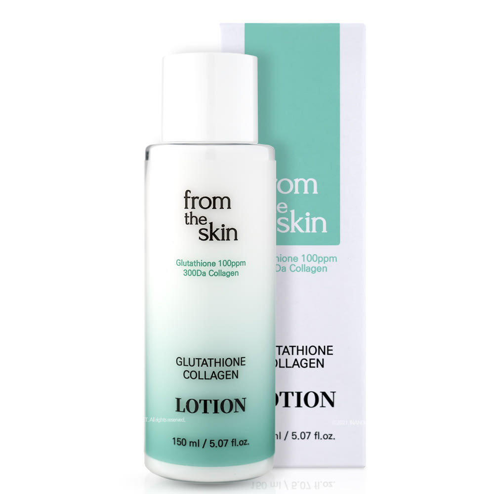 FROM THE SKIN Glutathione Collagen Brightening Lotion 150ml – Whitening & Anti-Wrinkle