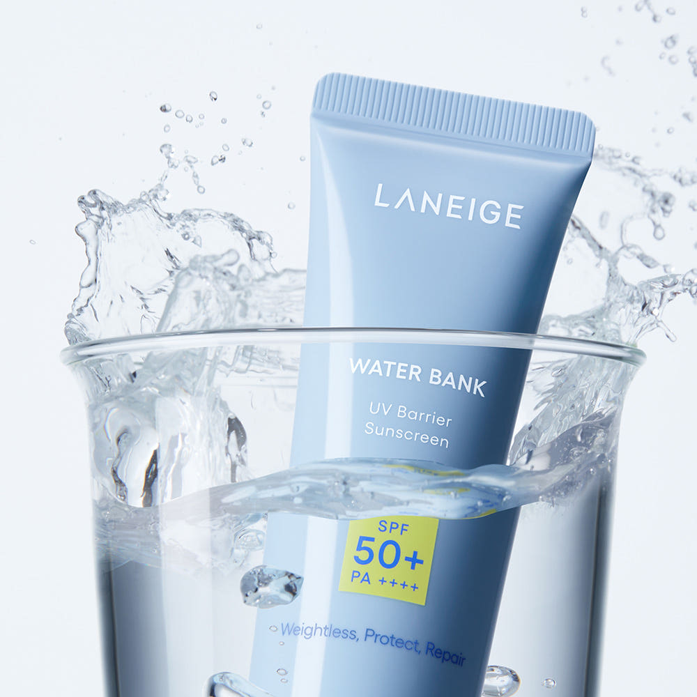 Laneige Water Bank UV Barrier Sunscreen SPF50+ 50ml – Moisture Shield Sun Cream