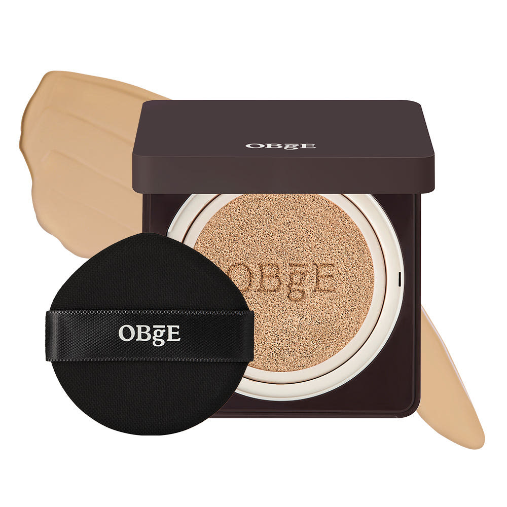 OBge Perfect Homme Cushion SPF50+ PA+++ 15g – Natural Cover Men's Cushion (01 Ivory)