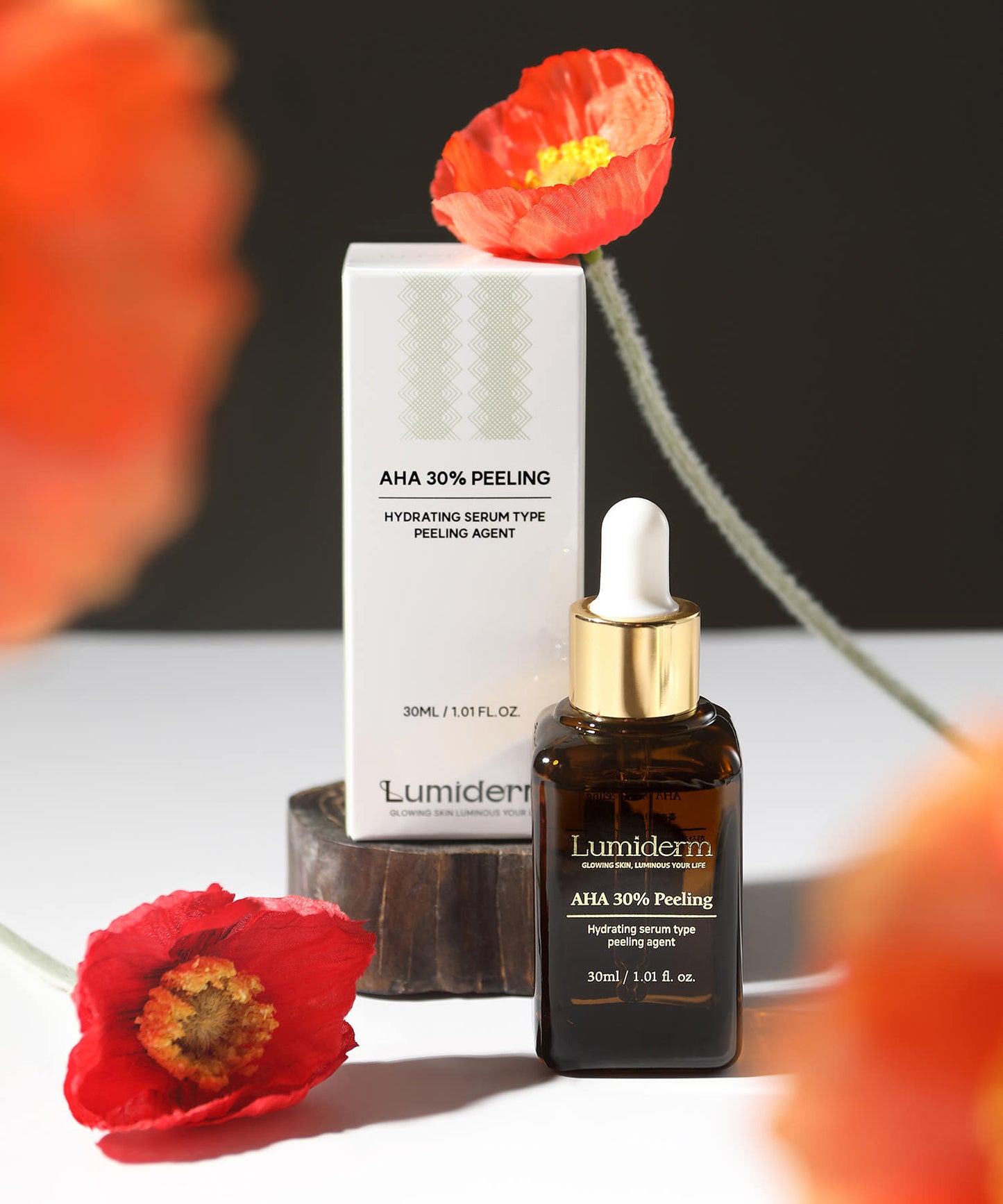 Lumiderm AHA 30% Peeling Serum 30ml – Professional Exfoliating Formula for Smooth & Radiant Skin