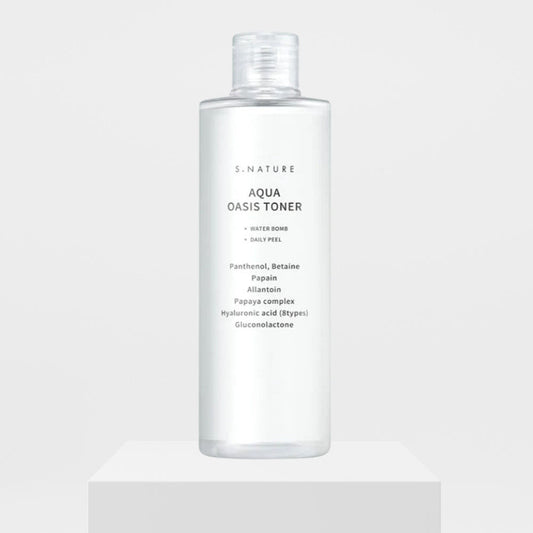 S.Nature Aqua Oasis Toner 300ml – Hydrating & Soothing Facial Toner for All Skin Types