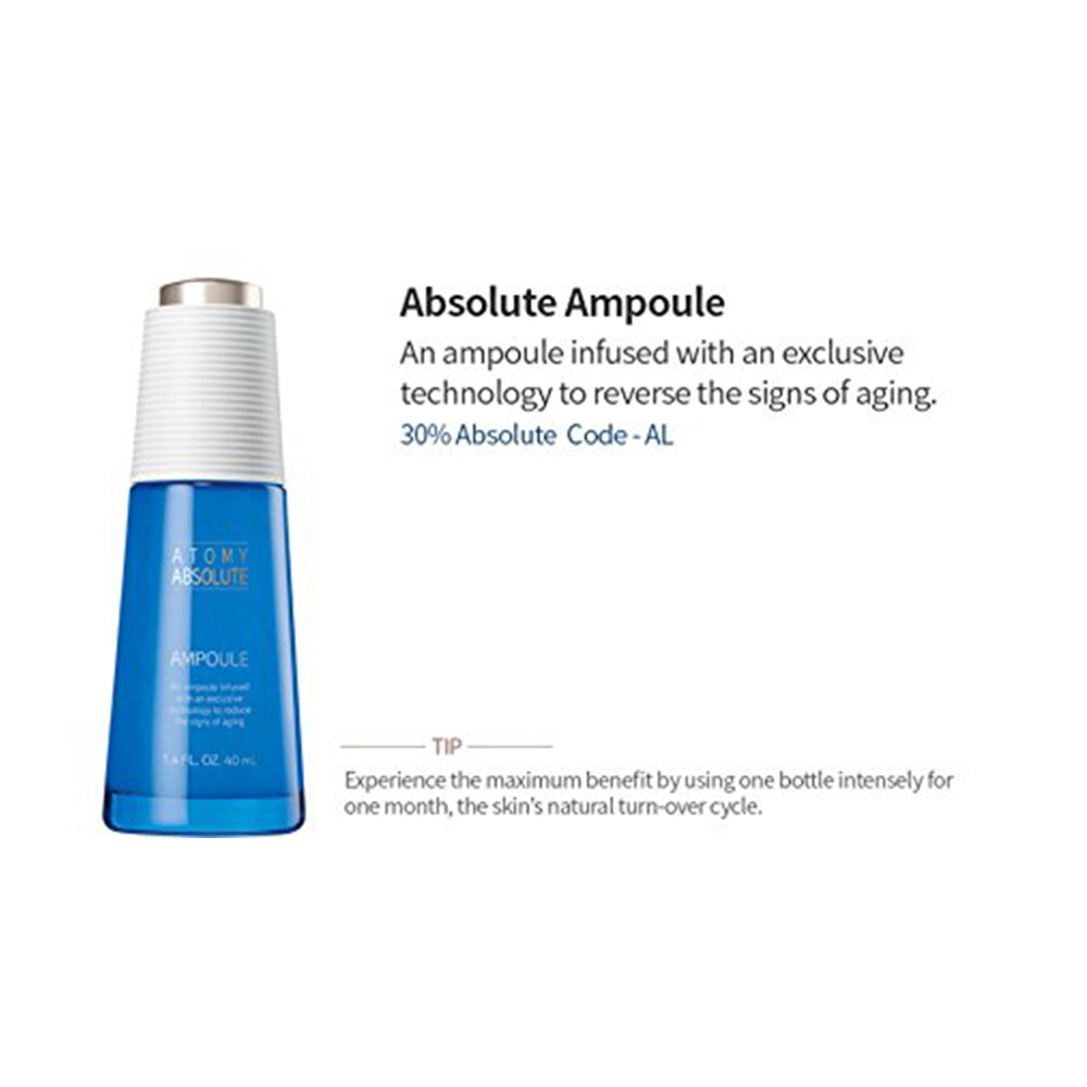 Atomy Absolute CellActive Ampoule 1.4FL OZ. 40ml- Made in South Korea