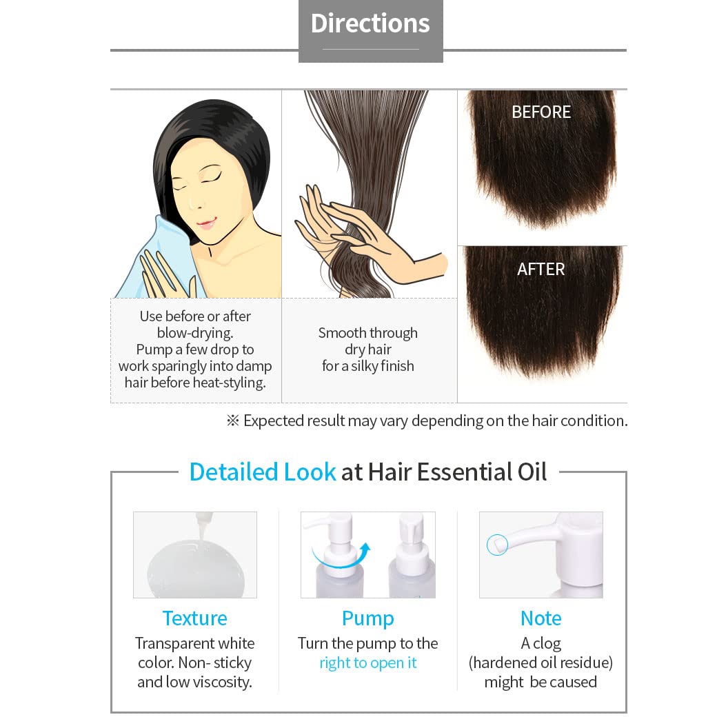 Magical Hair Essence & Treatment with 6 Natural Oil Complex (Argan,camllia,jojoba,meadow Form Seed,macadamia,abocado Oil) - PACK OF