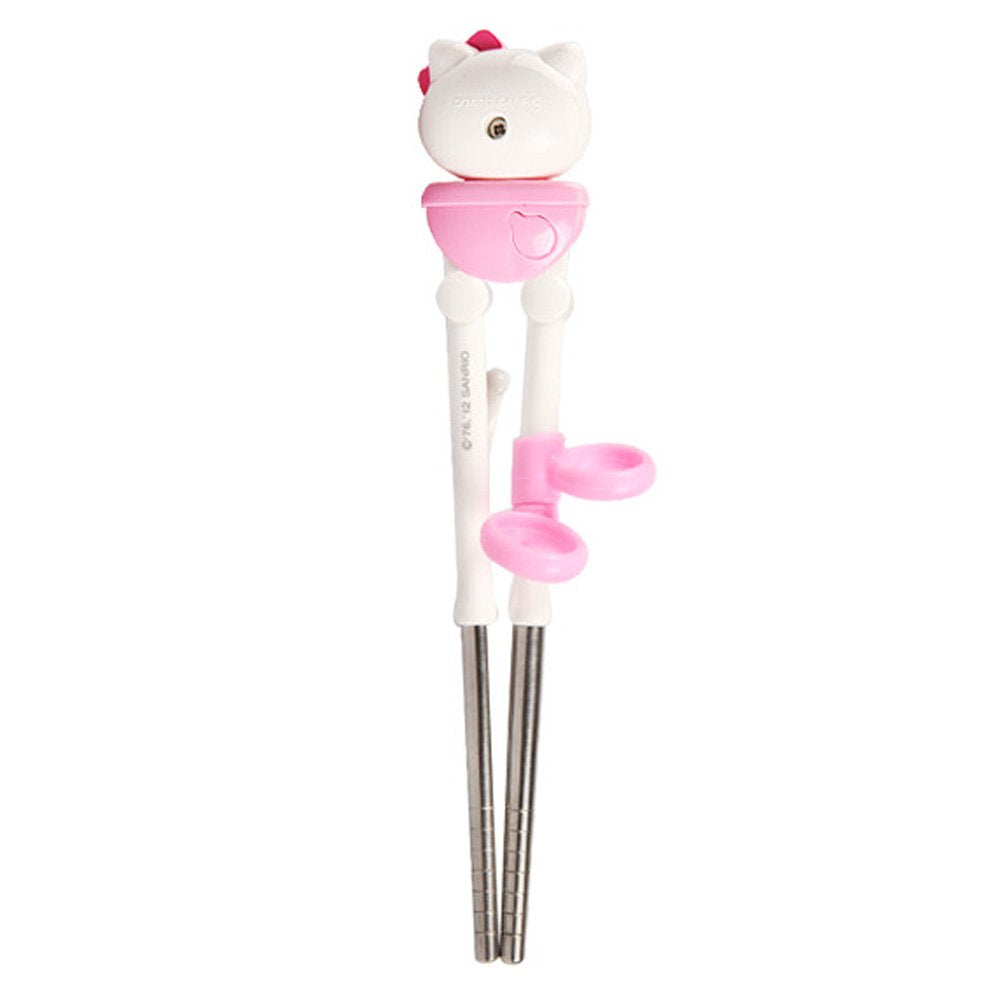 Raon Hello Kitty Brain Training Children Kids Right Handed Chopsticks